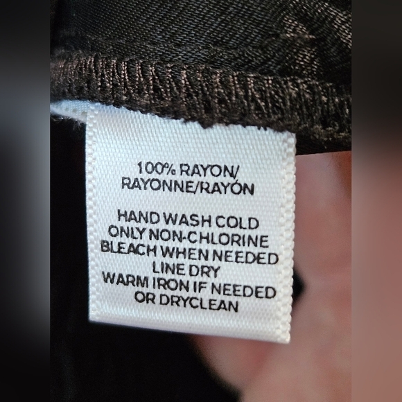 ANN TAYLOR LOFT Black Casual Dress Pants Women Petite - Picture 7 of 7